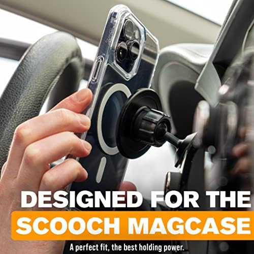 Revolutionary Scooch Wingmount Magnetic Phone Mount for Cars – Ultimate Hands-Free Smartphone Holder with Strong Magnet for Dashboard, Adjustable Viewing Angles, Compatible with All Smartphone Models and Cases – Enhance Your Driving Safety and Convenience (2022 Model)