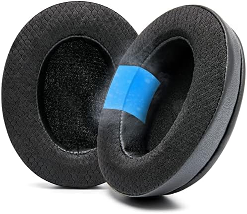 Upgrade Your Arctis Nova Experience with WC Freeze Cooling Gel Earpads – Optimal Comfort and Enhanced Sound Isolation for Pro Wired, Nova 7, 5, 4, 3, 1 Headsets – Designed by Wicked Cushions | Black | Superior Hybrid Fabric Technology for Long Gaming Sessions