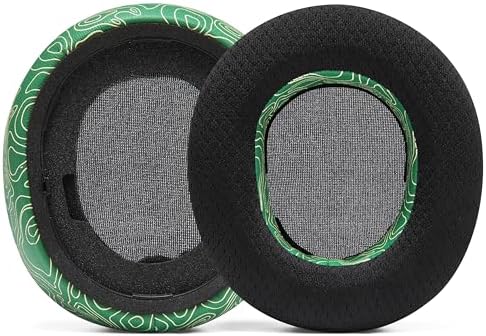 Experience Ultimate Comfort with WC Freeze Nova Pro Wireless Cooling Gel Earpads for Arctis Nova Pro – Exclusive 90’s Black Design, Enhanced Durability & Sound Isolation, Tailored Fit for Gamers Seeking Maximum Performance and Prolonged Play Sessions