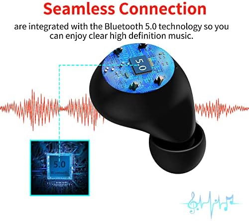 Adorable Kids’ Wireless Earbuds with Bluetooth 5.0 – Waterproof Sport Stereo Earphones for Seamless Connectivity and Enhanced Audio Experience – Perfect for Music, Gaming, and Learning on i Phone/Android – Fun, Durable Design with Noise Reduction and Built-in Mic