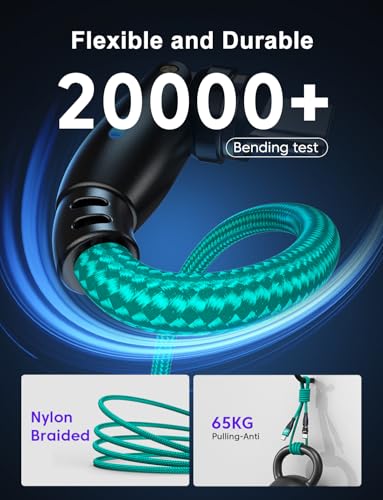 Revolutionary 100 W Magnetic USB C Charging Cable with 540-Degree Rotation – Dual-Pack of 3.3 FT & 6 FT Lengths for Fast Charging and Data Transfer – Universal Compatibility for All Devices – Durable Design for Hassle-Free Connectivity and Enhanced Efficiency