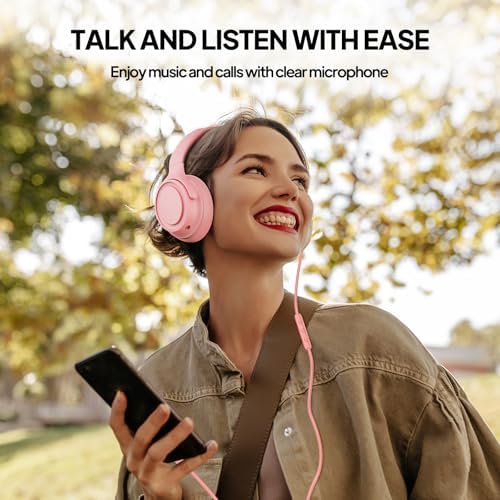 Experience Ultimate Sound Clarity with Stylish Purple USB C Wired Over-Ear Headphones – Immerse Yourself in Exceptional Hi-Fi Stereo Audio and Advanced Noise Isolation for Unmatched Comfort, Ideal for Music Aficionados and Professionals, Fully Compatible with USB C Devices
