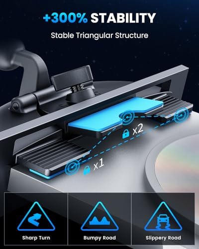 APPS2 Magnetic CD Player Phone Mount for Mag Safe – Ultimate Hands-Free Car Accessory with 17 Strong Magnets for Secure i Phone 12-16 Compatibility – Effortless Installation & 360-Degree Rotation for Optimal Viewing – Enhance Your Driving Safety and Convenience