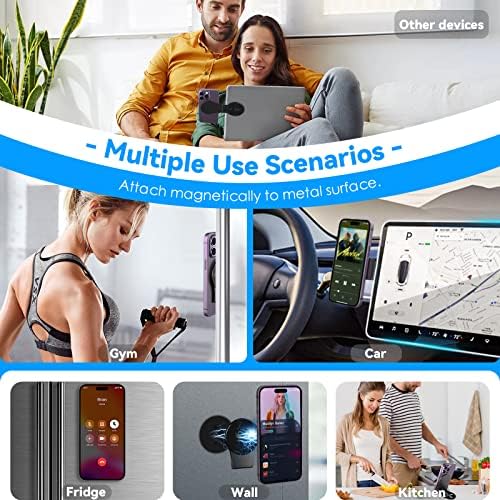 Revolutionize Your Work and Travel with the Cloud Valley Magnetic Phone Holder – Adjustable Tripod Mount for Mag Safe i Phones, Perfect for Laptops and Cars – Enhanced Stability with 1/4″ Screw & Metal Ring, Sleek Black Design for Effortless Connectivity and Multitasking Efficiency.