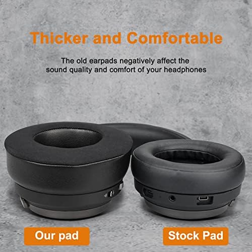 Upgrade Your Gaming Experience with SOULWIT Cooling Gel Ear Pads for Corsair Virtuoso RGB Wireless XT SE – Premium Noise Isolation Cushions for Enhanced Comfort and Performance, Ergonomically Designed for Long Sessions, Easy Installation, Sleek Black Finish