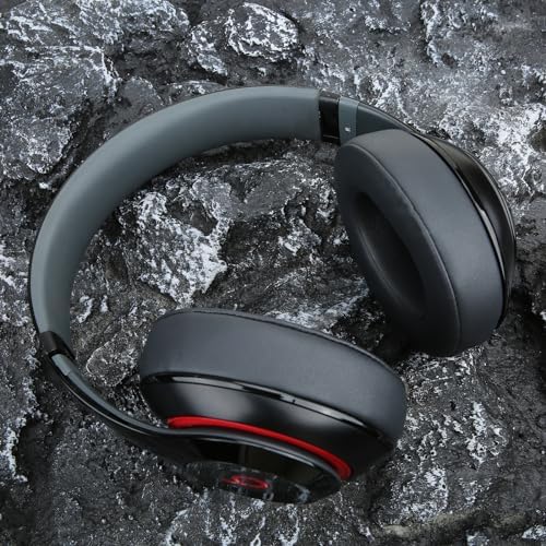 Upgrade Your Audio Experience with Premium Noise-Isolating Memory Foam Ear Pads for Studio 2 & 3 Headphones – Waterproof Protein Leather Cushions in Blue for Unmatched Comfort and Enhanced Sound Quality