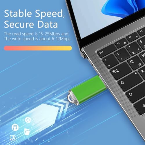 EASTBULL 32 GB USB Flash Drive 10-Pack – High-Speed USB 2.0 Portable Storage Solution for Effortless Data Backup and File Transfers, Sleek Black Design for Professionals and Students