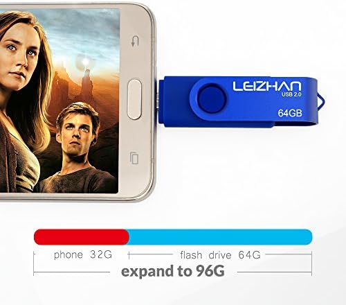 Unlock Ultimate Storage with LEIZHAN 128 GB OTG Flash Drive – Fast USB 2.0 Micro Pendrive for Android Devices, Perfect for Samsung Galaxy, Xiaomi, LG, Sony, One Plus, HTC, and Meizu – Reliable, Portable Memory Solution for Photos, Videos, and Documents