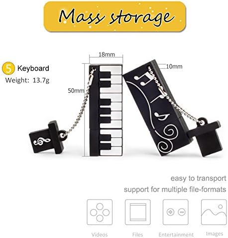 LEIZHAN 16 GB Fruit-Shaped USB Flash Drive Set – Adorable Pineapple, Carrot, Banana, and Strawberry Designs for Fun Data Storage – Perfect Gift for Students and Professionals – 64 GB Total Capacity with Enhanced USB 2.0 Compatibility – Lightweight and Durable Memory Sticks for Easy File Transfer and Backup