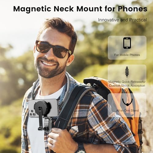 Magnetic Neck Phone Holder in Stylish Grey – Hands-Free Mobile Accessory for Active Lifestyles and Seamless Communication Experience the ultimate in convenience with our Magnetic Neck Phone Holder, designed in a contemporary grey that complements any outfit. This innovative accessory provides unparalleled hands-free access to your smartphone, making it perfect for workouts, errands, or relaxing at home. With exceptional compatibility across various phone models, the robust magnetic grip ensures your device stays secure, while the adjustable neck strap offers tailored comfort for every user. Lightweight and portable, this holder allows you to access calls, navigation, and media effortlessly without the need to dig through your bag. Engineered from high-quality materials for durability, it maintains its sleek appearance with minimal upkeep. Elevate your mobile accessory collection with this essential neck phone holder that merges style with practicality, empowering you to communicate freely no matter where life leads you.