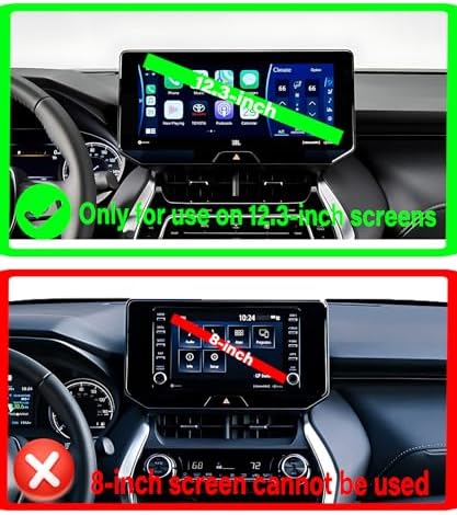 Transform Your Toyota Venza 2021-2024 with Our Premium 15 W Fast Wireless Charging Car Phone Holder: Experience Ultimate Hands-Free Navigation with 360-Degree Rotating Mount, Screen-Fixed Clip for Enhanced Safety, Ideal for 8-Inch Touch Screens and Daily Drives