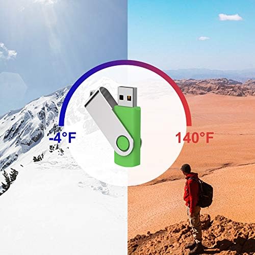 KEXIN 64 GB USB Flash Drive Pack – 10 Durable USB 2.0 Thumb Drives for Effortless Data Storage and Transfer – Perfect for Professionals and Students on the Go