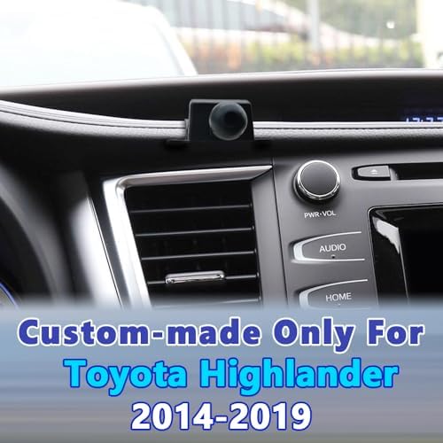 COMETURE Toyota Corolla Phone Holder Mount (2020-2023) – 360° Rotating Smartphone Cradle for i Phone & Android – Stylish Auto Interior Accessory for Hands-Free Navigation and Enhanced Device Safety