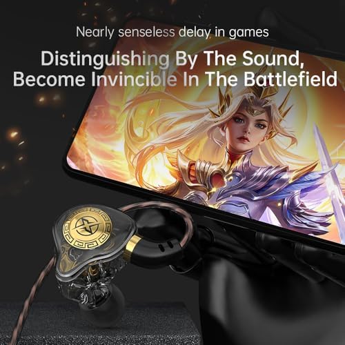X1 Professional In-Ear Monitor Headphones – Ultimate Wired Earbuds with Dynamic Sound and Advanced Noise Isolation for Musicians | Type-C Connectivity for Modern Devices & Integrated Microphone for Effortless Communication | Ergonomically Designed for Extended Comfort and Performance Optimization