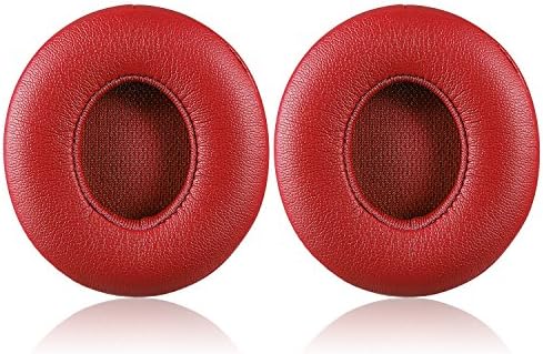 Upgrade Your Beats Solo2 Wired Headphones with JARMOR’s Premium Protein Leather & Memory Foam Earpads – Perfect Replacement Cushion Pads for Enhanced Comfort and Sound Isolation – Black Color, Ideal for Long Listening Sessions, Easy Installation, Exclusive Fit for Beats Solo2 (Not Compatible with Solo 2.0/3.0 Wireless) – Elevate Your Audio Experience Today!