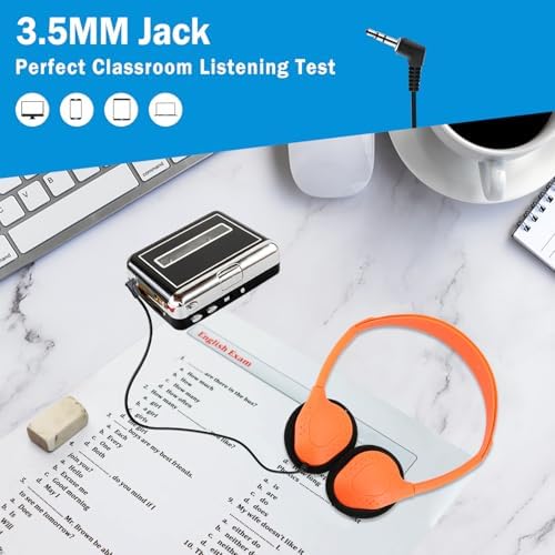 30-Pack Durable Over-Ear Headphones for Kids – Adjustable Wired Audio Solution with Universal 3.5 mm Jack for Enhanced Classroom Learning Experience