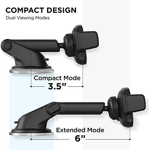 Compact i Ottie Easy One Touch Mini Air Vent Car Mount Holder for i Phone and Samsung Smartphones – Effortless One-Touch Operation, Enhanced Stability, and Universal Compatibility for Safe Driving and Navigation – Perfect for i Phone Xs Max, Galaxy S10 E, Note 9, and More – Dimensions 2.2 x 4.8 x 5.7 Inches – Ideal Vehicle Accessory for a Modern Lifestyle