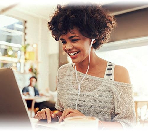 Premium In-Ear Earbud Headphones with Remote & Microphone – Classic White 3 Pack for Enhanced Audio Experience, Noise Isolation, and Tangle-Free Convenience – Ideal for Smartphones, Laptops, MP3/MP4 Devices & Gamers