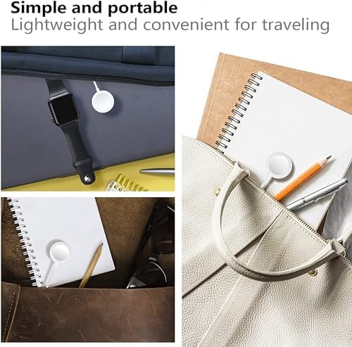 Revolutionary USB-C Magnetic Charging Cable for Apple Watch – High-Speed 6.6 FT Charging Solution Compatible with All Series Models Including Ultra2/Ultra/8/7/6/SE/SE2/5/4/3/2 – Elegant Black Design Ideal for Home and Office Use – Durable Smartwatch Charger for Optimal Performance and Convenience