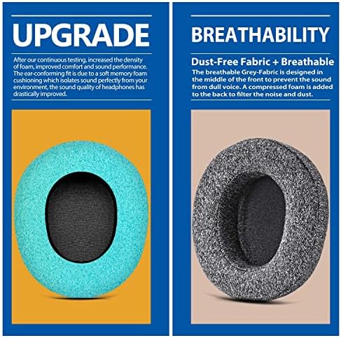 Upgrade Your Audio Experience with TRANSTEK’s Premium Velour Earpads for Arctis Nova Pro Wired Headset – Exceptional Comfort & Enhanced Sound Isolation for Gamers & Audiophiles – Durable, Easy-to-Install Replacement Cushions Perfectly Compatible with Wired Models
