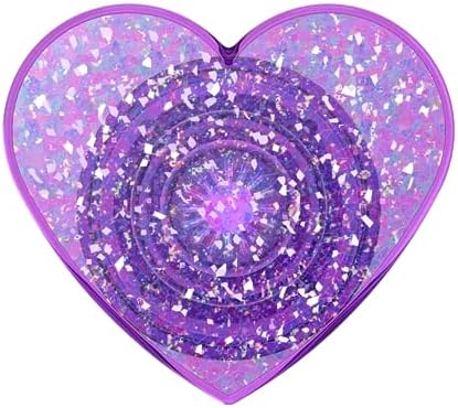 Elevate Your Smartphone Experience with the Mag Safe Compatible Pop Sockets Grip – Stylish Enamel Silver Heart Design, Magnetic Phone Stand & Secure Grip for i Phone, Ideal for Hands-Free Viewing & Effortless Wireless Charging, Customizable Swappable Top for Personal Flair