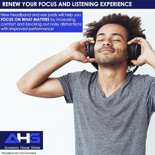 Ultimate Comfort Upgrade Kit: Premium Replacement Ear Pads & Headband Cushions for Bose Quiet Comfort 2023 Models (QC45, QCSE, QC35 II) – Easy DIY Installation in Elegant White Smoke for Superior Sound Quality and Long-lasting Durability