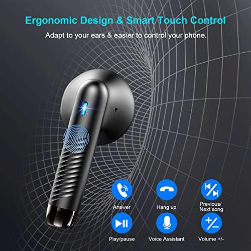 Light Pink Bluetooth 5.3 Wireless Earbuds – Exceptional Noise Cancelling Sports Headphones with IP7 Waterproof Design for Unmatched Outdoor Performance – 32 Hours of Playtime & Quick USB-C Charging for Ultimate Audio Convenience