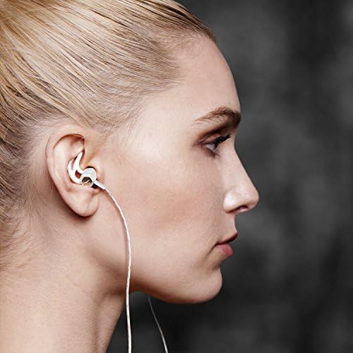 V-MODA Forza Metallo In-Ear Headphones in Elegant Rose Gold – Superior Hi-Res Audio, Noise Isolation, and 3-Button Control for Apple Devices – Ultimate Comfort and Durability for Music Lovers on the Go