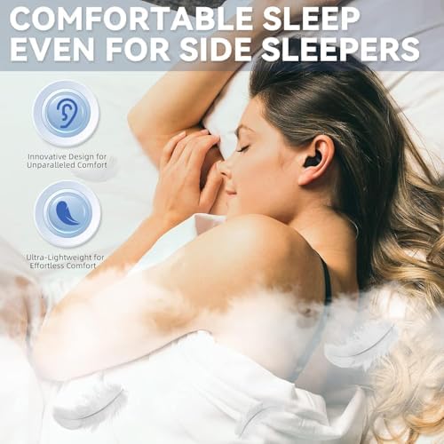 Ultra-Thin Bluetooth 5.3 Sleep Earbuds for Side Sleepers – Ergonomic Wireless Headphones with Noise-Canceling Technology, 6-Hour Battery Life, and Stylish Deep Green Finish – Perfect for Sleep, Meditation, and Relaxation