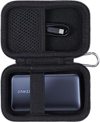 Khanka Portable Charger Hard Case for Anker 533 & Nano Power Banks – Ultimate Travel Protection with Custom Fit Design, Lightweight Durability, and Enhanced Compatibility for Seamless Charging on the Go