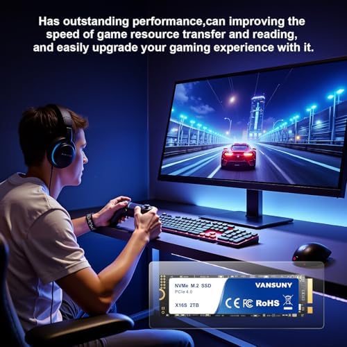 Upgrade Your PC or Laptop with Vansuny 128 GB SATA III SSD – High-Speed 2.5” Internal Solid State Drive with 450 MB/s Read Speed, Advanced 3 D NAND Flash for Enhanced Performance and Reliability
