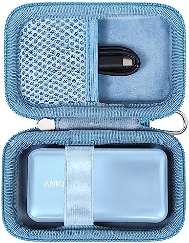Khanka Portable Charger Hard Case for Anker 533 & Nano Power Banks – Ultimate Travel Protection with Custom Fit Design, Lightweight Durability, and Enhanced Compatibility for Seamless Charging on the Go