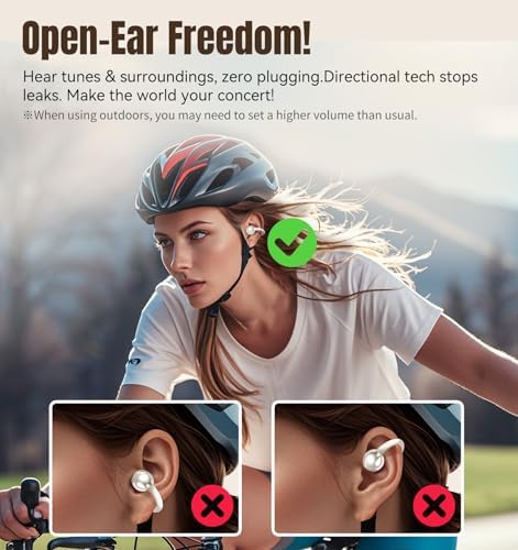Elevate Your Audio Game with King Lucky Wireless Bluetooth 5.4 Earbuds – Stylish Clip-On Design with Advanced Noise Cancelling, 50-Hour Battery Life, and Waterproof Durability – Perfect for Active Lifestyles, Small Ears, and Glasses Wearers in Trendy Pink. Enjoy Unmatched Comfort, Seamless Connectivity, and Immersive Sound Quality Ideal for Fitness, Daily Commutes, and Casual Listening.