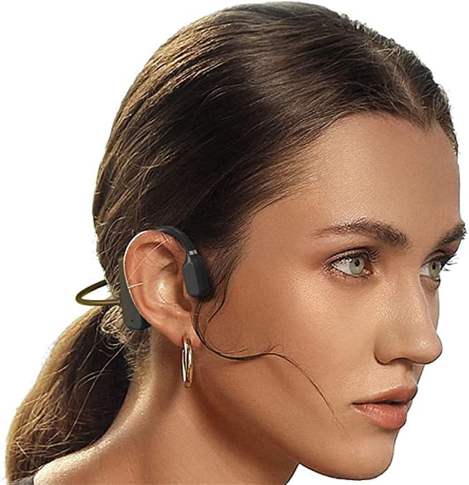 Revolutionize Your Fitness Journey with IP8 Waterproof Bone Conduction Headphones – Open Ear Design for Enhanced Safety, Superior Sound Clarity, and Sweatproof Durability for Active Lifestyles and Seamless Communication