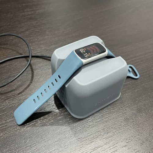 Sleek Ergonomic Magnetic Charging Dock for Fitbit Charge 6/5/Luxe – Stylish, Cable-Free Stand Enhancing Compatibility for Effortless Charging at Home or Office, Safeguards Device from Damage, Ideal for On-the-Go Users, Effortless One-Hand Operation, Optimized Viewing Angle for Timely Notifications, Portable and Lightweight Design for Travel Convenience