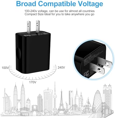 Fast Wireless Charging Pad for Samsung Galaxy S25 Ultra/S25 Plus, Google Pixel 9 a/9 Pro XL – 15 W Inductive Charger for Android Devices, Ultra Slim & Case-Friendly Charging Station, Effortless Power Delivery for Multiple Smartphones, Optimal Compatibility with Motorola Razr & i Phone Series – Compact Design with USB-C Cable Included