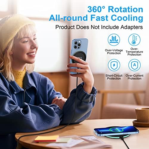 Elevate Your Charging Experience with the Google Pixel 9 a 8 Wireless Charging Pad – 15 W Fast Charging Station for Pixel 9 Pro, Samsung Galaxy S25 Ultra, i Phone 16 & More – Sleek Design, Enhanced Compatibility, and Safety Features for Effortless Power-ups