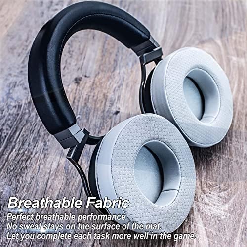 Revolutionize Your Audio Experience with Virtuoso XT Cooling Gel Ear Pads – Premium Replacement Cushions for Virtuoso RGB Wireless SE XT Headset, Enhanced Comfort with Softer Memory Foam and Extra Thickness, Superior Durability for Long-lasting Use by JESSVIT – Perfect Fit for Gamers and Audiophiles