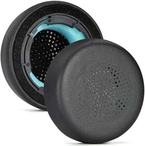 Revolutionize Your Audio Adventure with Cloud White Replacement Ear Pads for JLab Go Lux ANC Wireless Headphones – Luxurious Soft Leather Cushions Enhanced with Advanced Noise Isolation Foam for Unmatched Comfort and Superior Sound Quality