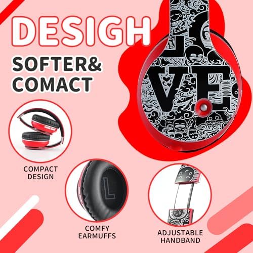 Ultimate Comfort Wireless Bluetooth Headphones for Kids – Ergonomic Over-Ear Design with Soft Protein Cushions for Unmatched Listening Pleasure – Perfect for Gaming, Music, and Active Lifestyles – Sleek Black and White Aesthetic for Ages 3 to 21 – Lightweight and Durable for Long-Term Use – Ideal Wireless Sports Headset with Extended Battery Life for Endless Enjoyment