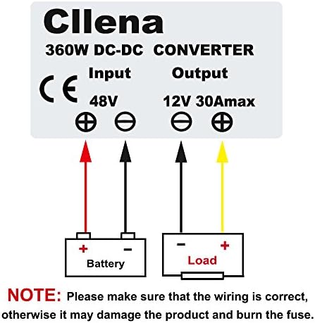 Cllena Advanced Waterproof DC/DC Voltage Boost Converter – Elevate 12 V to 24 V, 10 A, 240 W Power Regulator for Reliable Performance in Any Environment (Input Voltage 10 V-16 V)
