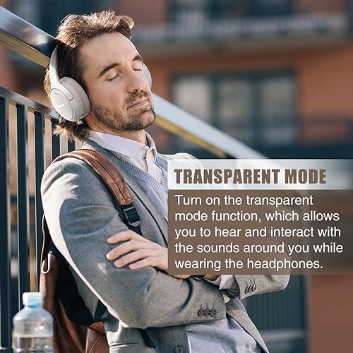 RUNOLIM Wireless Over-Ear Noise Cancelling Headphones – 70-Hour Playtime, Superior Hi-Fi Sound with Rich Bass, Foldable & Portable Design, Built-In Microphone for Easy Calls – Ideal for Home, Travel, and Office Use