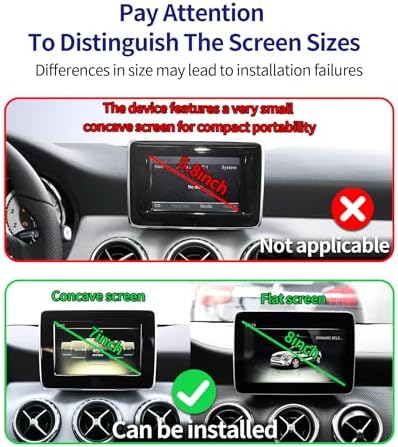 Premium 360° Rotating Phone Holder for 2015 Mercedes Benz GLA/CLA-Class – 5.8″ Screen Auto Mount for Effortless Navigation & Hands-Free Communication – Stylish and Easy-to-Install Car Accessory for Enhanced Safety and Driving Comfort