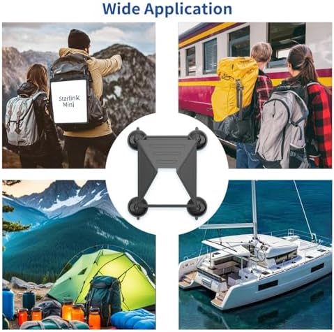 Ultimate Starlink Mini Mount: Universal Silicone Suction Cup Holder for Reliable Satellite Connectivity on Car Windshields & Glass Roofs – Lightweight, Durable Design for Effortless Installation and Secure Grip on the Go