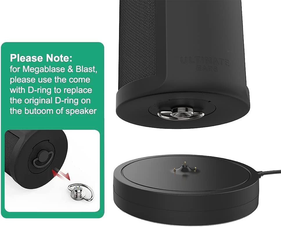 Optimize Your Ultimate Ears Experience with the Premium Charging Dock – Tailored Cradle for UE Boom 3, Megaboom 3, Blast & Megablast Speakers – Fast Charging & Additional USB Port for Multi-Device Charging – Elegant Organization for Music Lovers – Perfect Your Audio Setup Now!