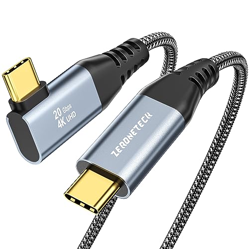 Long USB C Monitor Cable 10FT, 4K@60Hz Video Output 100W PD Charging, 20Gbps Data Transfer, Long USB C 3.2 Gen 2×2 Cable for MacBook, iPad, Dell, LG, ARZOPA, KYY for Portable Monitor – Enhanced Compatibility and Speed