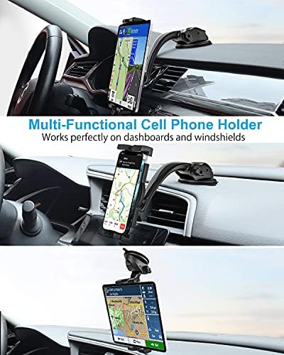 Transform Your Vehicle’s Interior with the woleyi Universal Car Dashboard Tablet Mount – Premium Sticky Gel Suction Cup Holder for i Pad Pro/Air/Mini, Galaxy Tabs, Fire HD, and More – Effortless Installation, 360-Degree Rotation, and Unmatched Device Compatibility for Safer Navigation and On-the-Go Entertainment