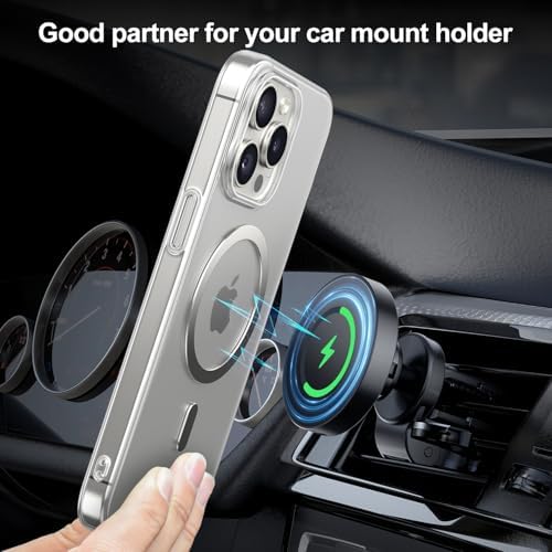 Universal Magnetic Charging Ring Kit – 2-Pack Mag Safe Stickers for i Phone & Galaxy Devices – Effortless Wireless Charging Conversion, Enhanced Speed, and Stylish Ti-Natural Design – Compatible with Pro Max, Mini, S24/S23 Models for Quick Power-Ups and Secure Connections – Elevate Your Charging Experience with Durable, Easy-to-Install Accessories