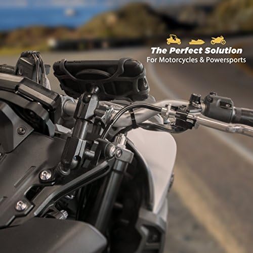 SCOSCHE PSM11007 Terra Clamp Magic Mount Pro – Versatile Magnetic Phone Holder for Cars and Powersports, Effortless 360-Degree Rotation, Universal Compatibility, and Quick Installation for Enhanced Navigation Experience
