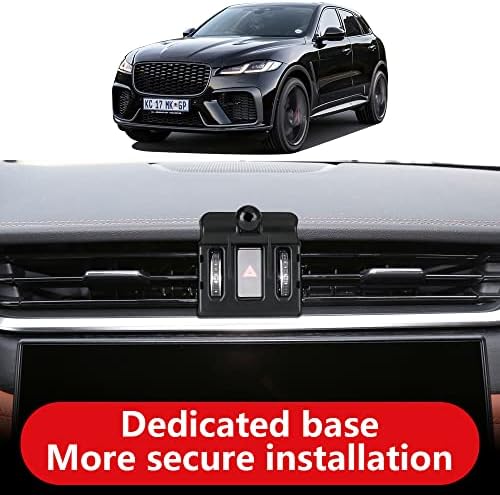 Jaguar F-PACE 2017-2020 Custom Car Phone Holder – Premium Adjustable Air Vent Mount for Secure Smartphone Navigation and Hands-Free Operation, Sleek Interior Accessory for Enhanced Driving Experience